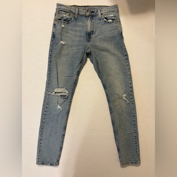 Levi’s 512 distressed jeans size 30x32 - Picture 1 of 5
